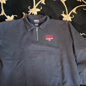 Vintage Roots Men's Dark Gray Zip-Up Sweatshirt . Just a beautiful sweatshirt